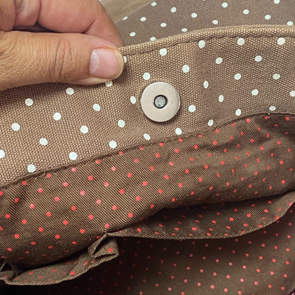 Loungefly Kitson Skull Tot Embroidered Patchwork Polka Dots. Day of the dead - Picture 6 of 7